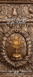 You Are the Light of the World - Pray - Participate - Pledge Stewardship 2026
